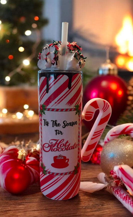 It’s The Season for Hot Chocolate Holiday Tumbler